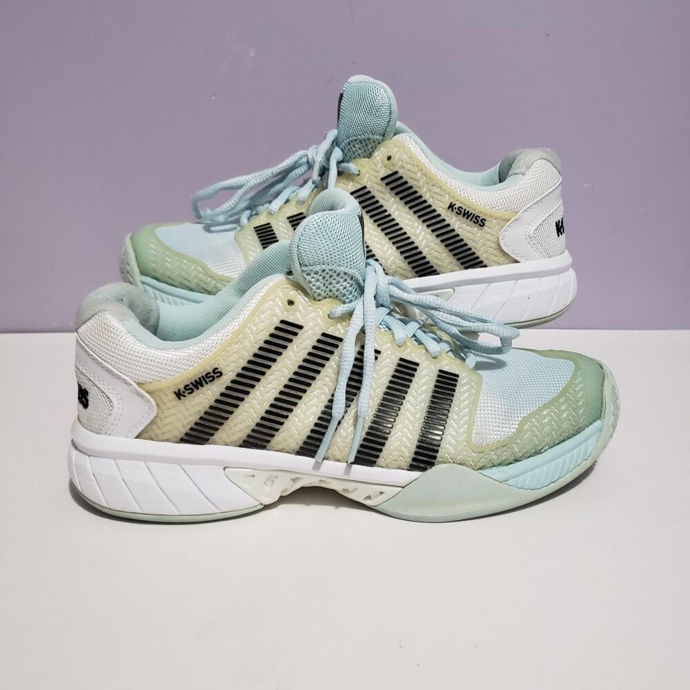 K Swiss Hypercourt Express Lt Blue Womens Sneakers Sz 9